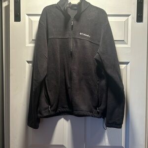 Unisex Columbia fleece zip up jacket
